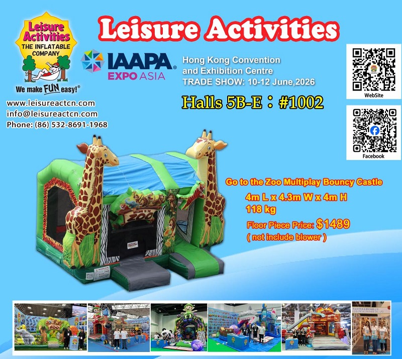 2026 IAAPA EXPO ASIA Hong Kong - Vi inbjuder dig hjärtligt att hämta ditt VIP-pass och besöka vår utställning. 2026 IAAPA EXPO ASIA Hong Kong - Vi inbjuder dig hjärtligt att hämta ditt VIP-pass och besöka vår utställning.