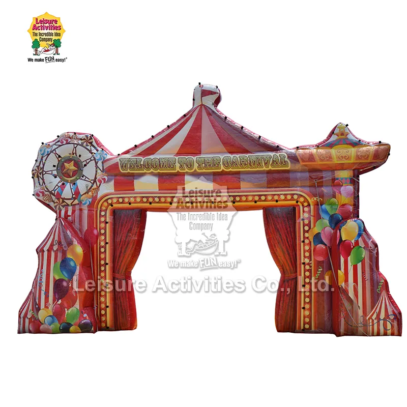 Uppblåsbar Carnival Arch Uppblåsbar Carnival Arch
