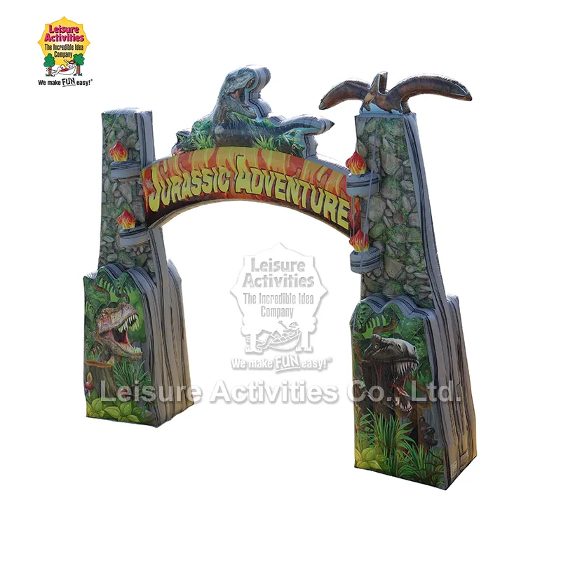 Uppblåsbar Jurassic Adventure Arch