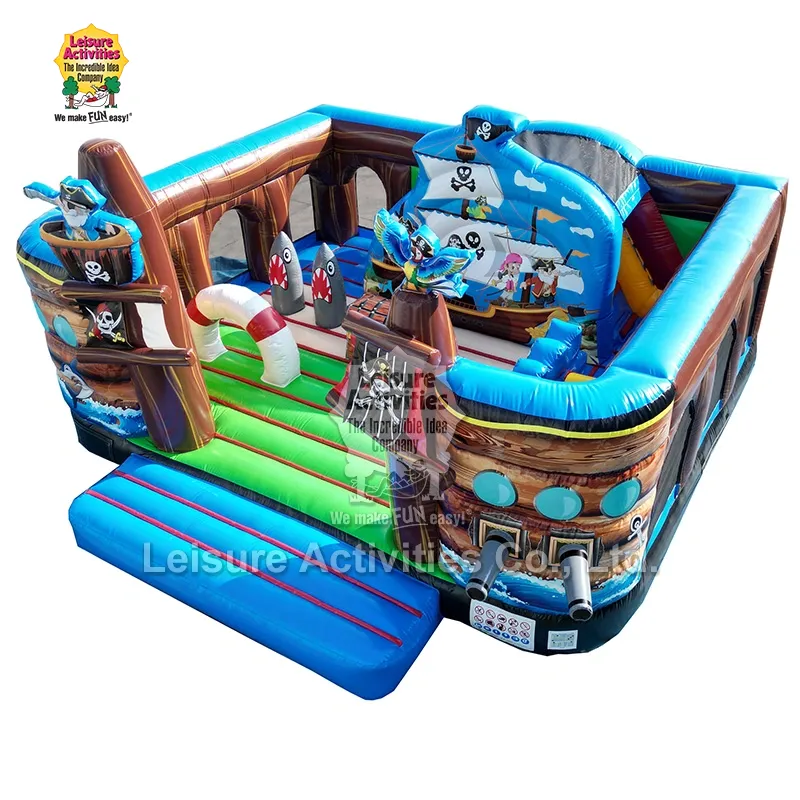 Little Pirates Multiplay Bouncy Castle Lekplats